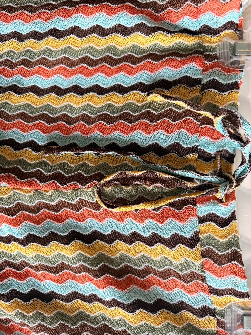 Multi-Color Wave Print Pants - Picture 4 of 5